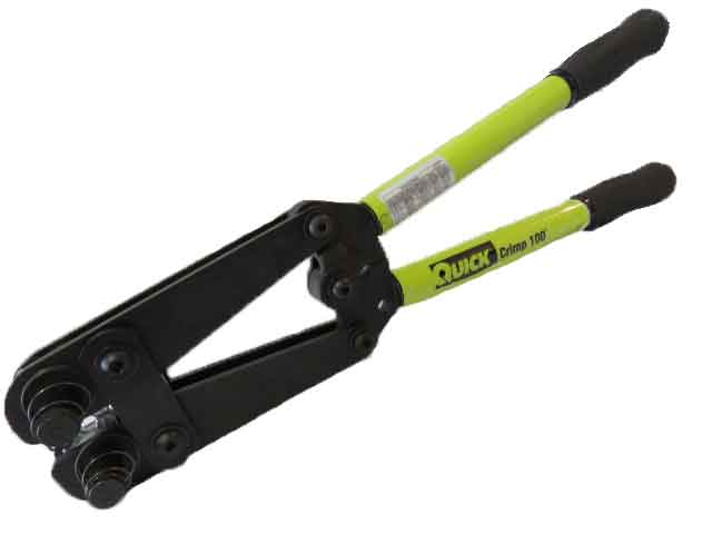 Quick Crimp 100 medium and heavy duty - crimps 8 thru 1 gauge cable